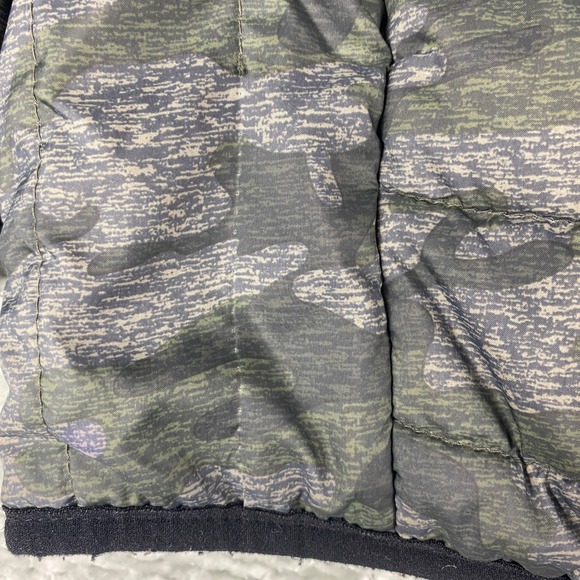 New Balance Jacket Mens L Camo Puffer Full Zip Lightweight Coat Outdoors - Picture 2 of 10